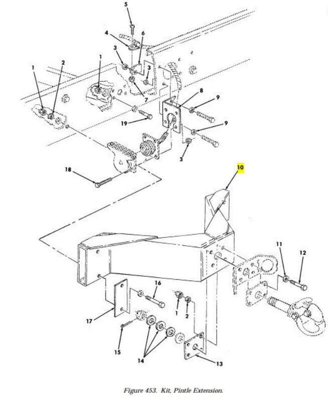 Pintle Extension Kit HMMWV